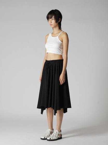 Y" EMBROIDERY CROPPED TEE