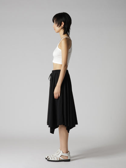 Y" EMBROIDERY CROPPED TEE