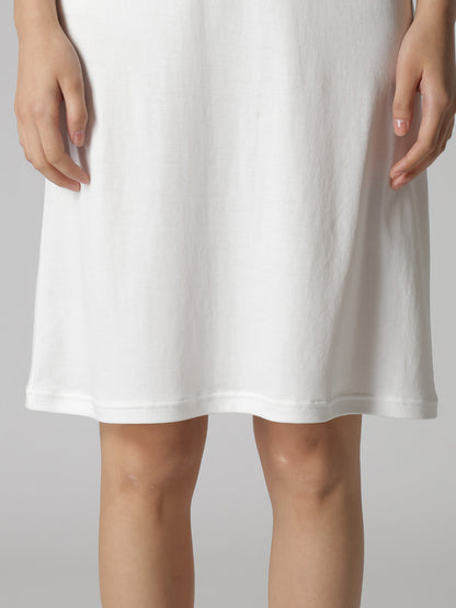Y" EMBROIDERY SLEEVELESS LONG TEE