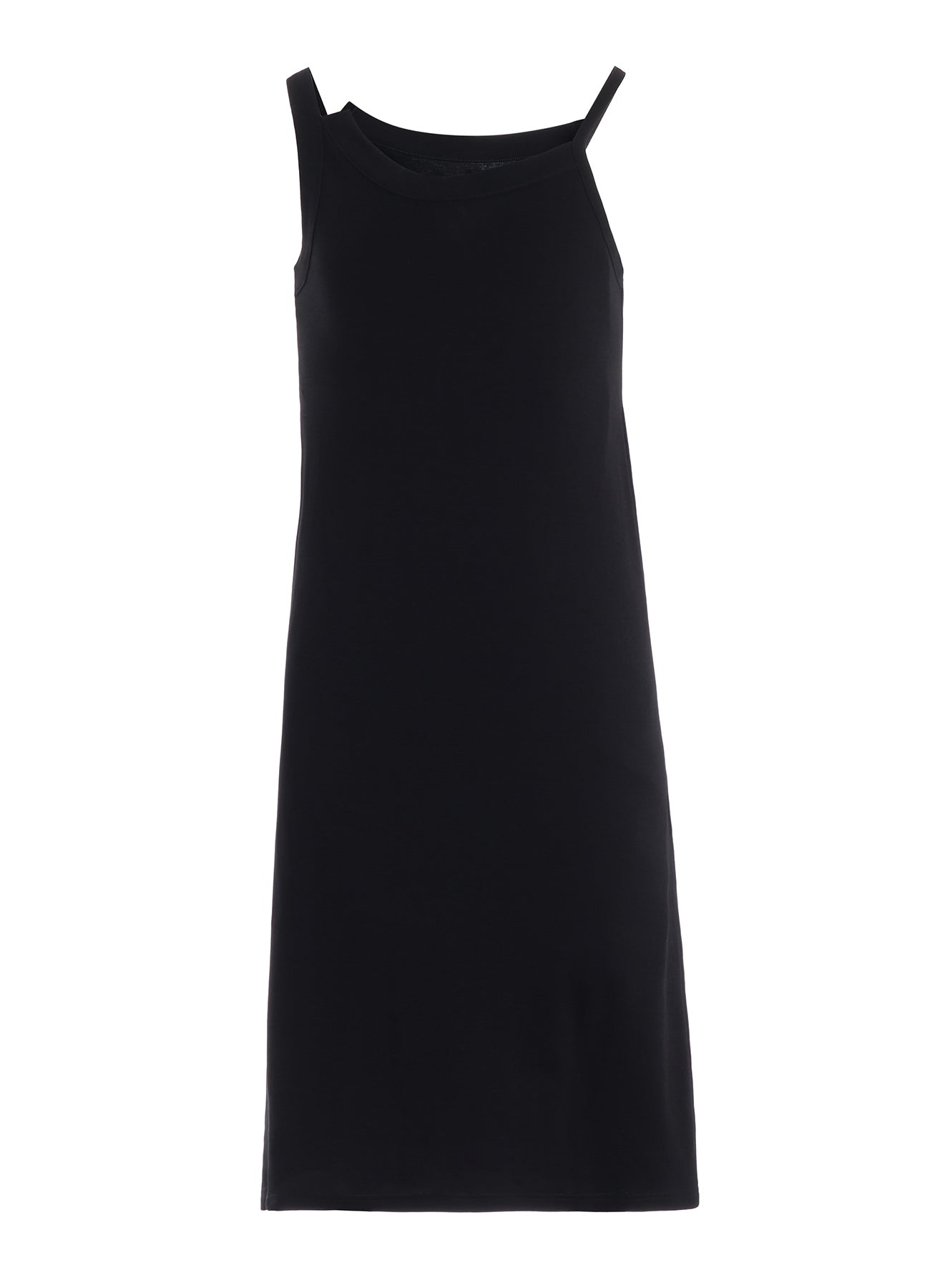 Y" EMBROIDERY SLEEVELESS LONG TEE