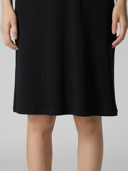 Y" EMBROIDERY SLEEVELESS LONG TEE