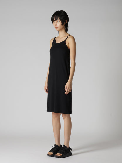 Y" EMBROIDERY SLEEVELESS LONG TEE