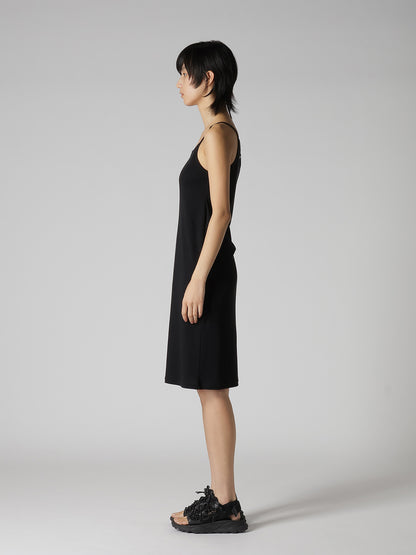 Y" EMBROIDERY SLEEVELESS LONG TEE