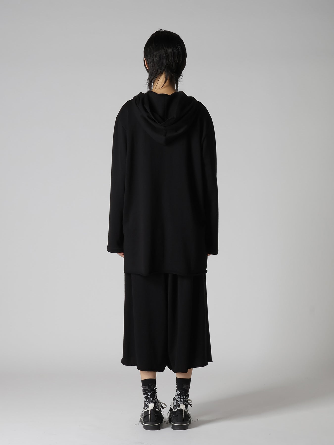 SOFT FRENCHTERRY HOODED LONG SLEEVE TEE