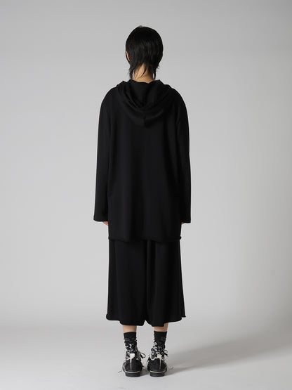 SOFT FRENCHTERRY HOODED LONG SLEEVE TEE