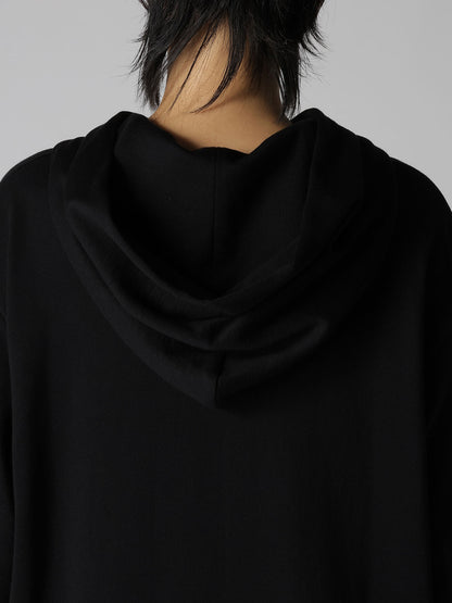 SOFT FRENCHTERRY HOODED LONG SLEEVE TEE