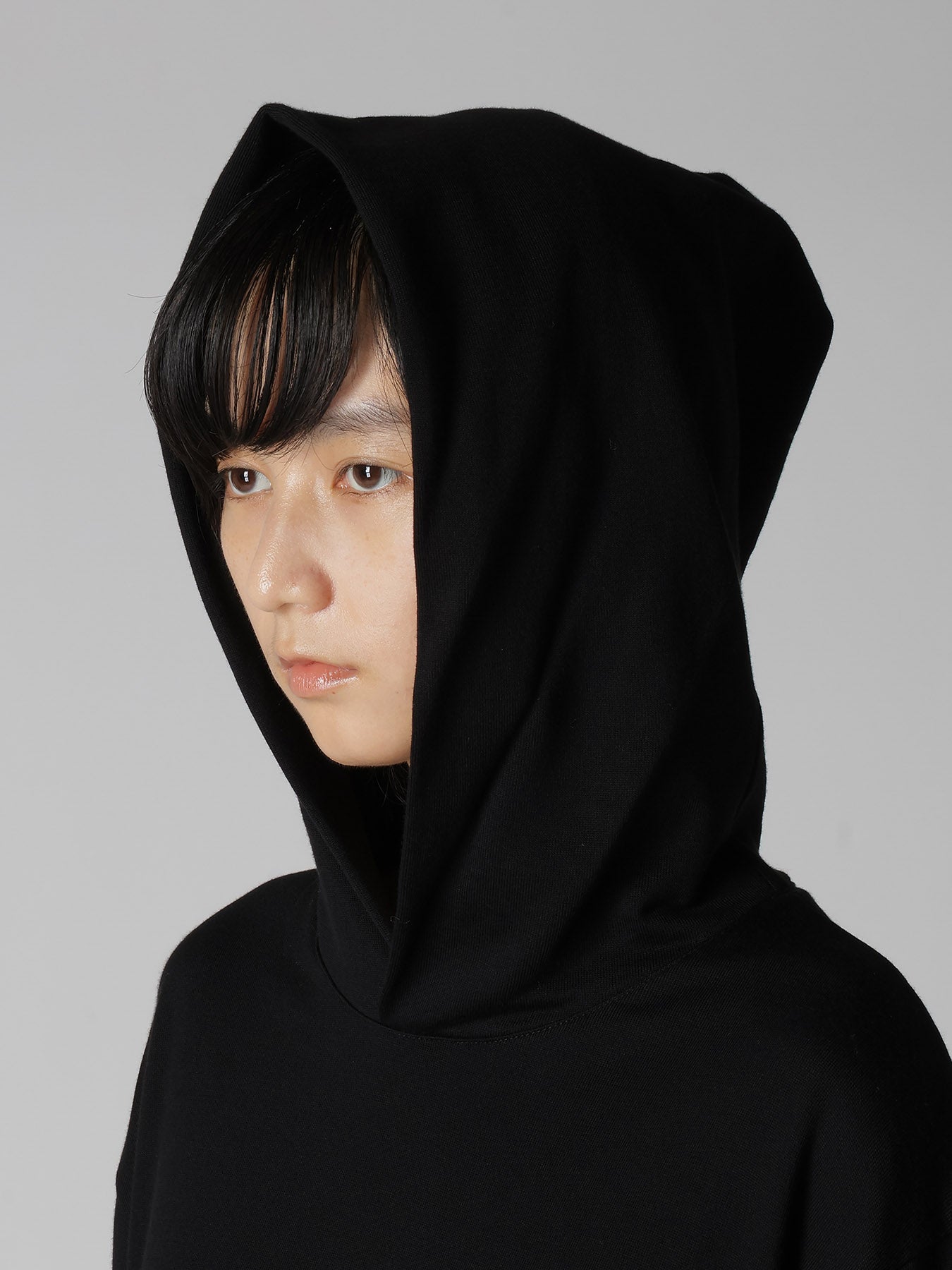 SOFT FRENCHTERRY HOODED LONG SLEEVE TEE