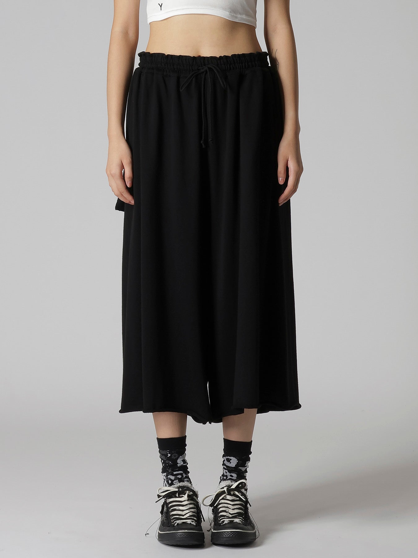 SOFT FRENCHTERRY ARRANGED PANTS