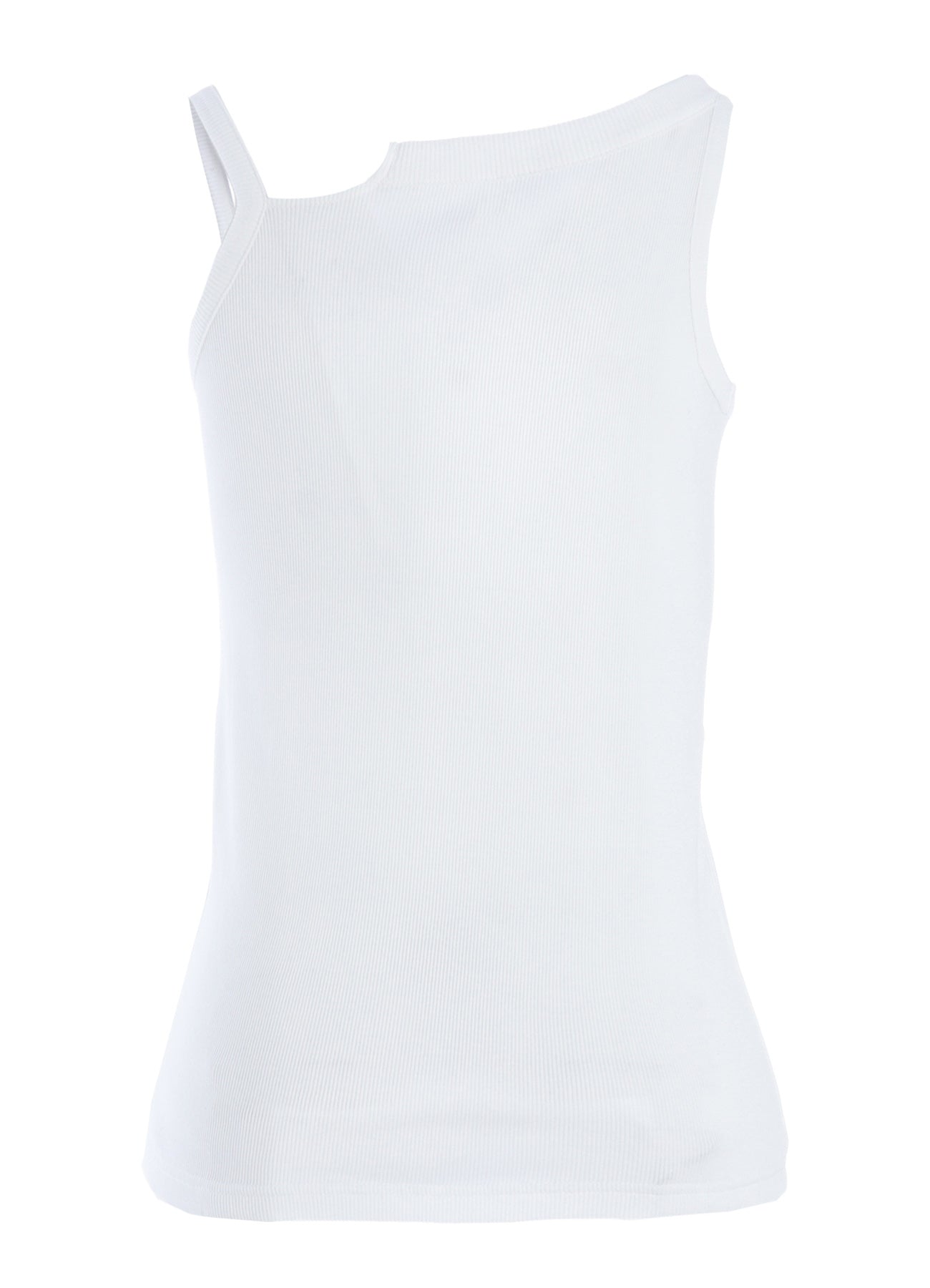COTTON RIB BACKLESS TANKTOP