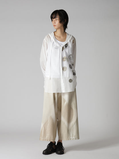 COTTON RIB BACKLESS TANKTOP