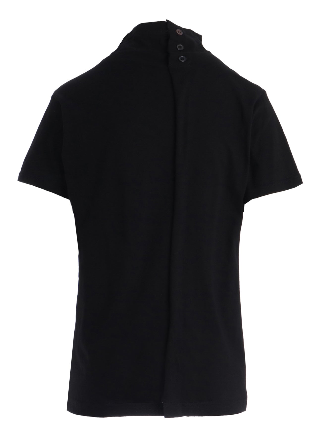 COTTON JERSEY OFFNECK SHORT SLEEVE TEE