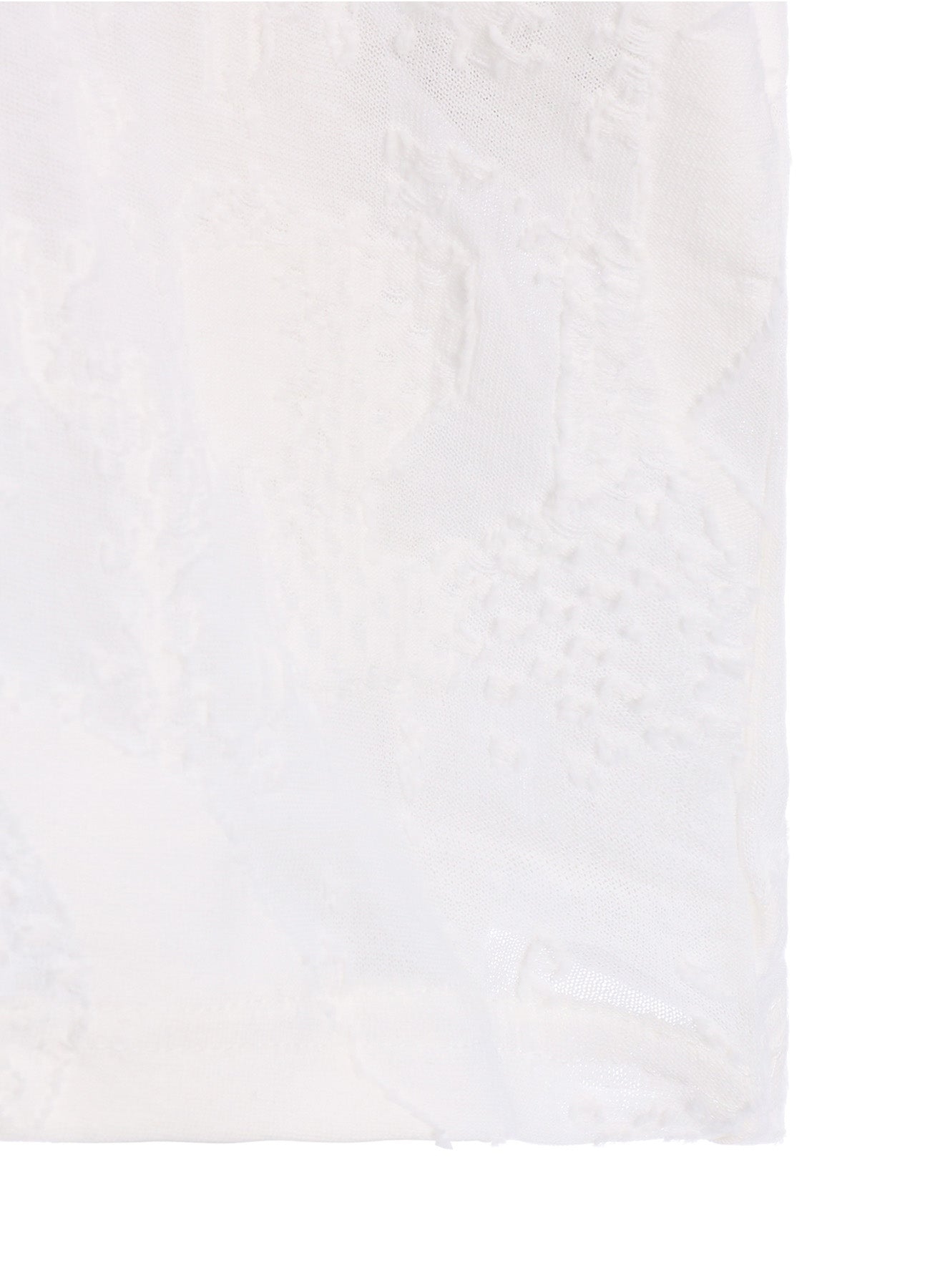 CRUSH JACQUARD ROUND NECK BIG TEE