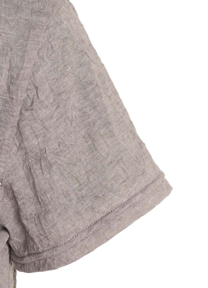 COTTON JERSEY DOUBLED SHORT SLEEVE TEE