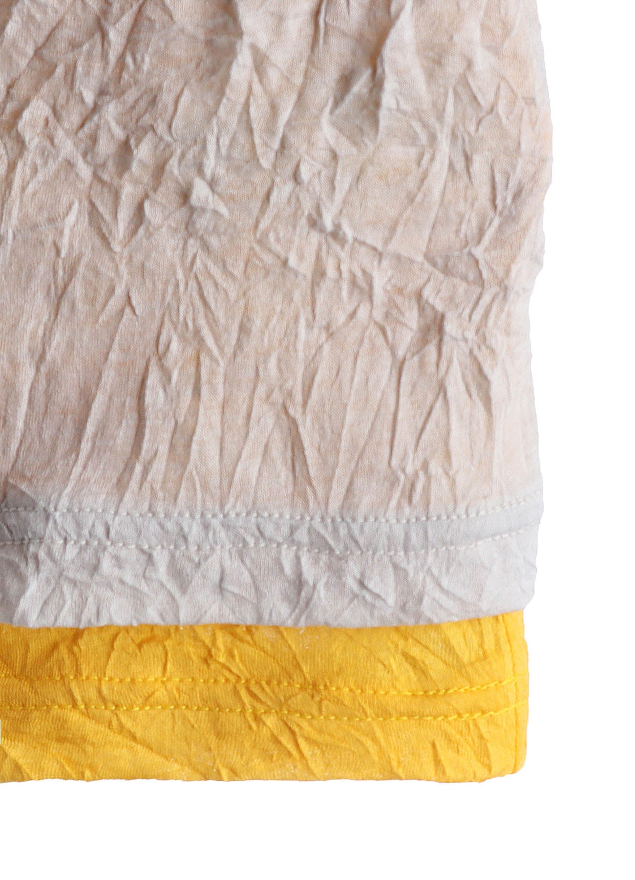 COTTON JERSEY DOUBLE LONG SLEEVE TEE