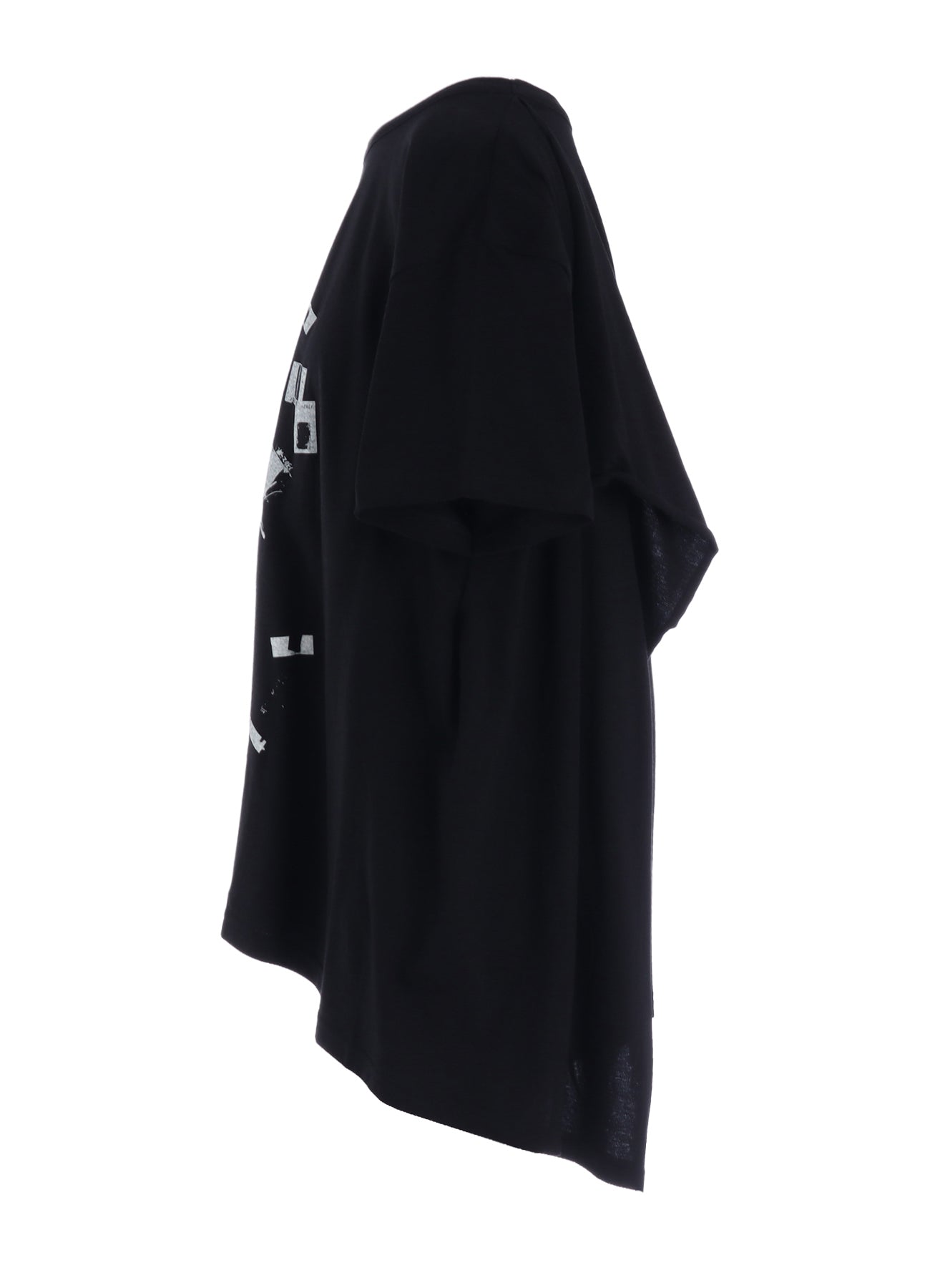 COTTON JERSEY MESSAGE PRINT SHORT SLEEVE TEE