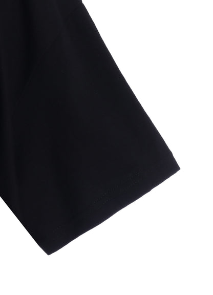 COTTON JERSEY MESSAGE PRINT SHORT SLEEVE TEE