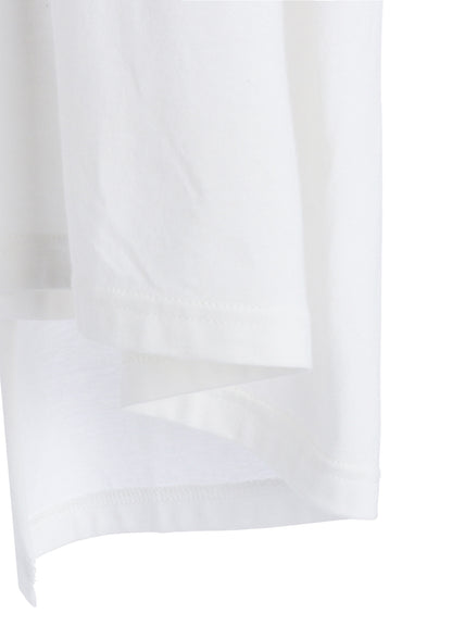 COTTON JERSEY MESSAGE PRINT LONG SLEEVE TEE