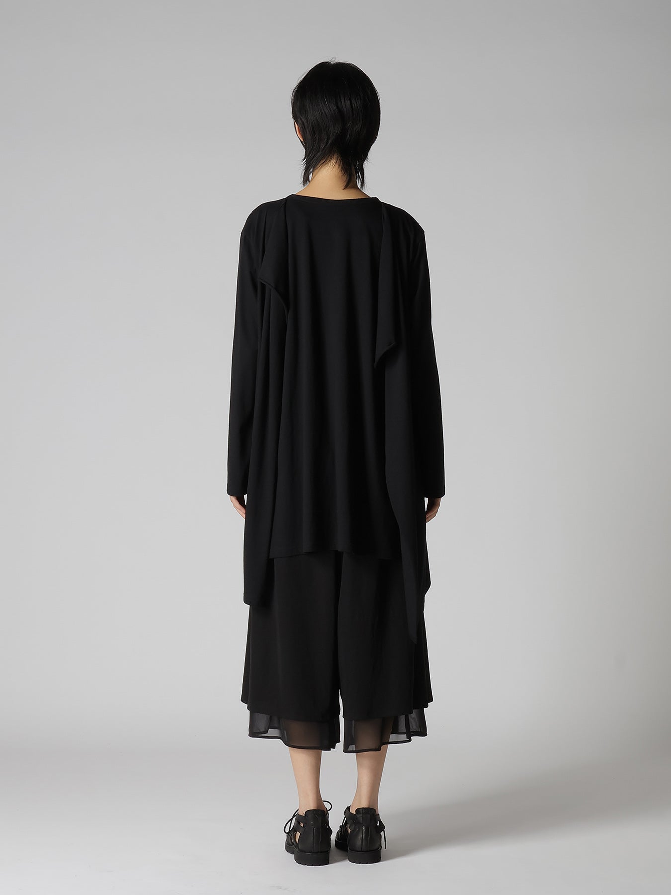 COTTON JERSEY MESSAGE PRINT LONG SLEEVE TEE – THE SHOP YOHJI YAMAMOTO