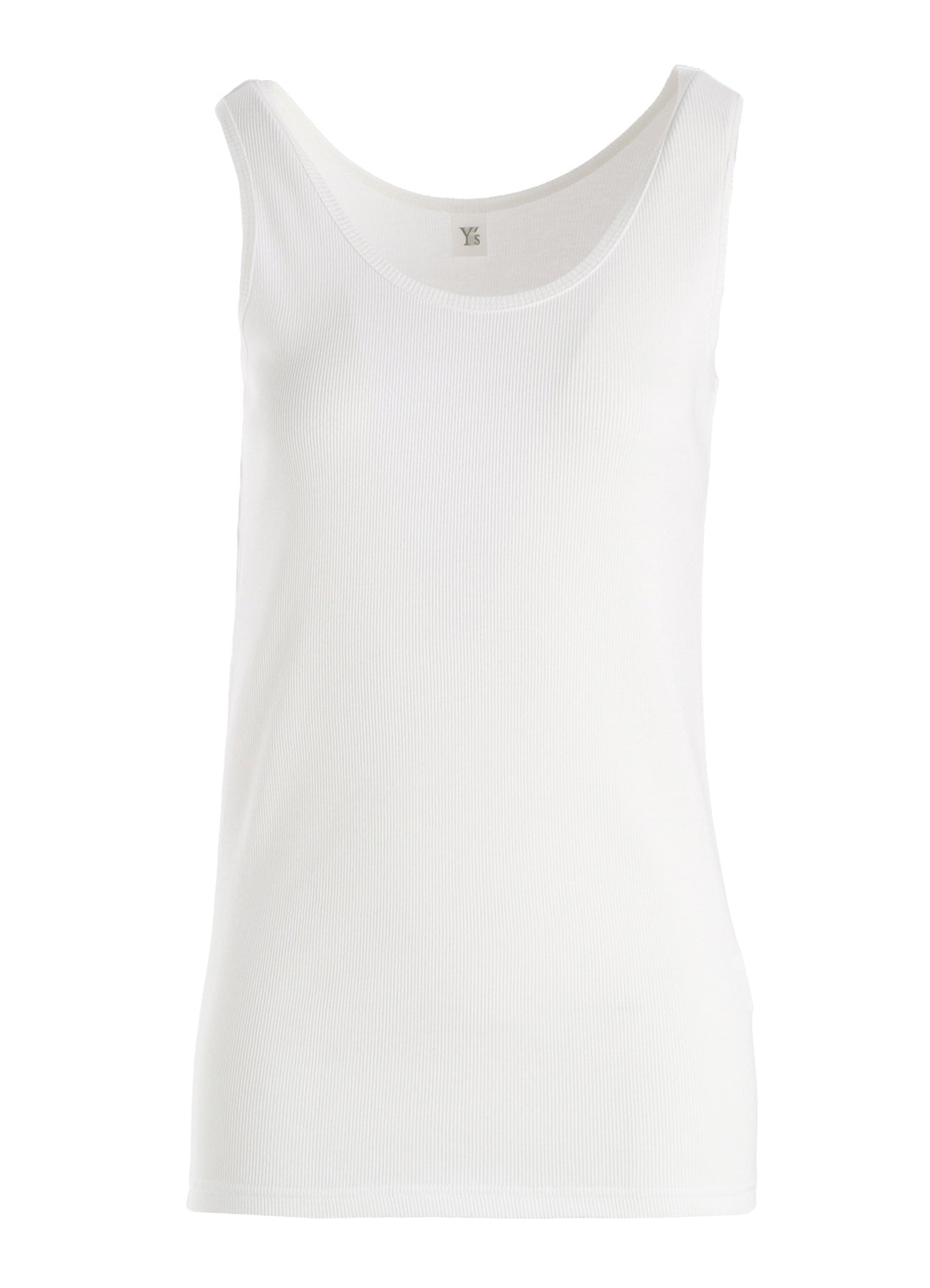 COTTON RIB TANK TOP – THE SHOP YOHJI YAMAMOTO