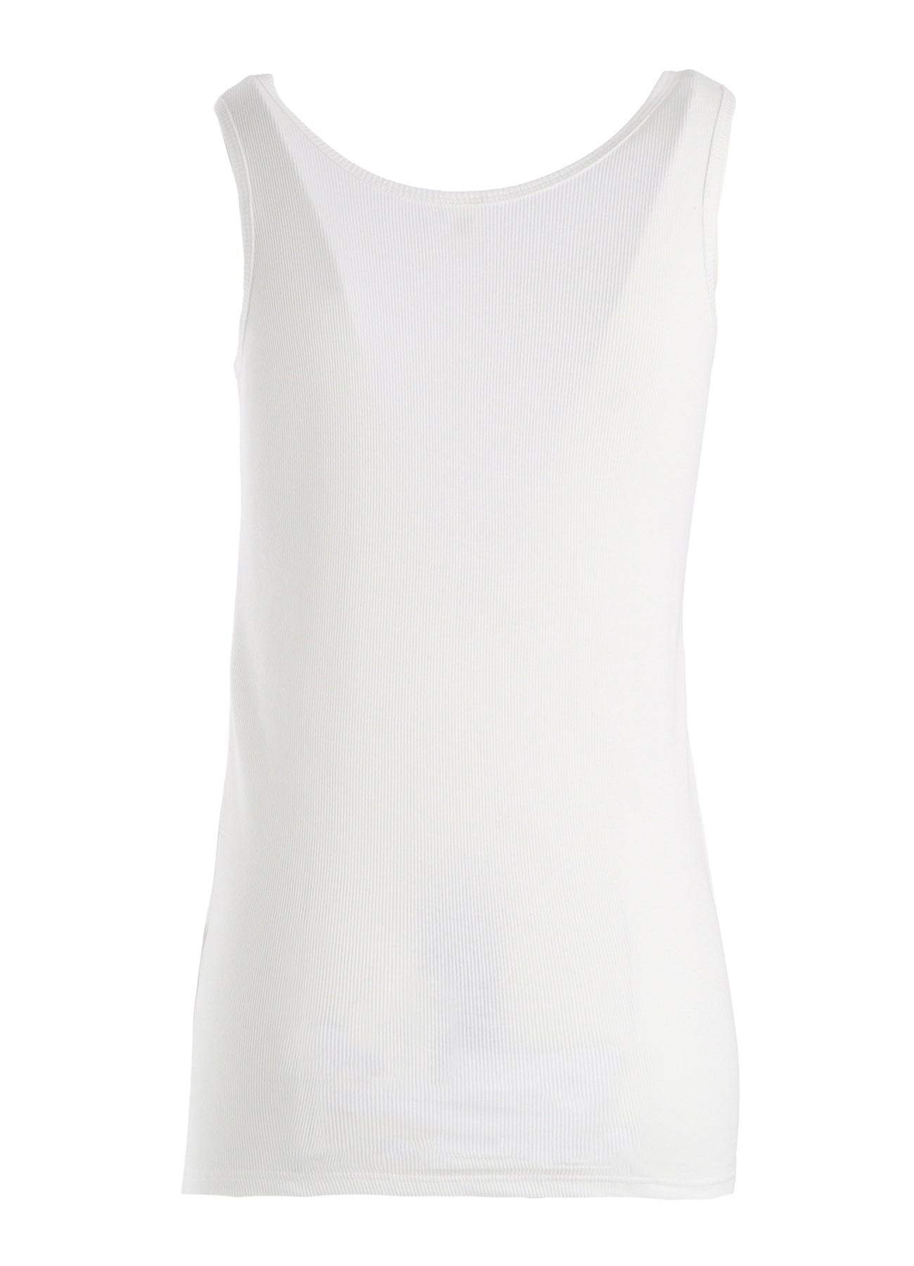 COTTON RIB TANK TOP – THE SHOP YOHJI YAMAMOTO