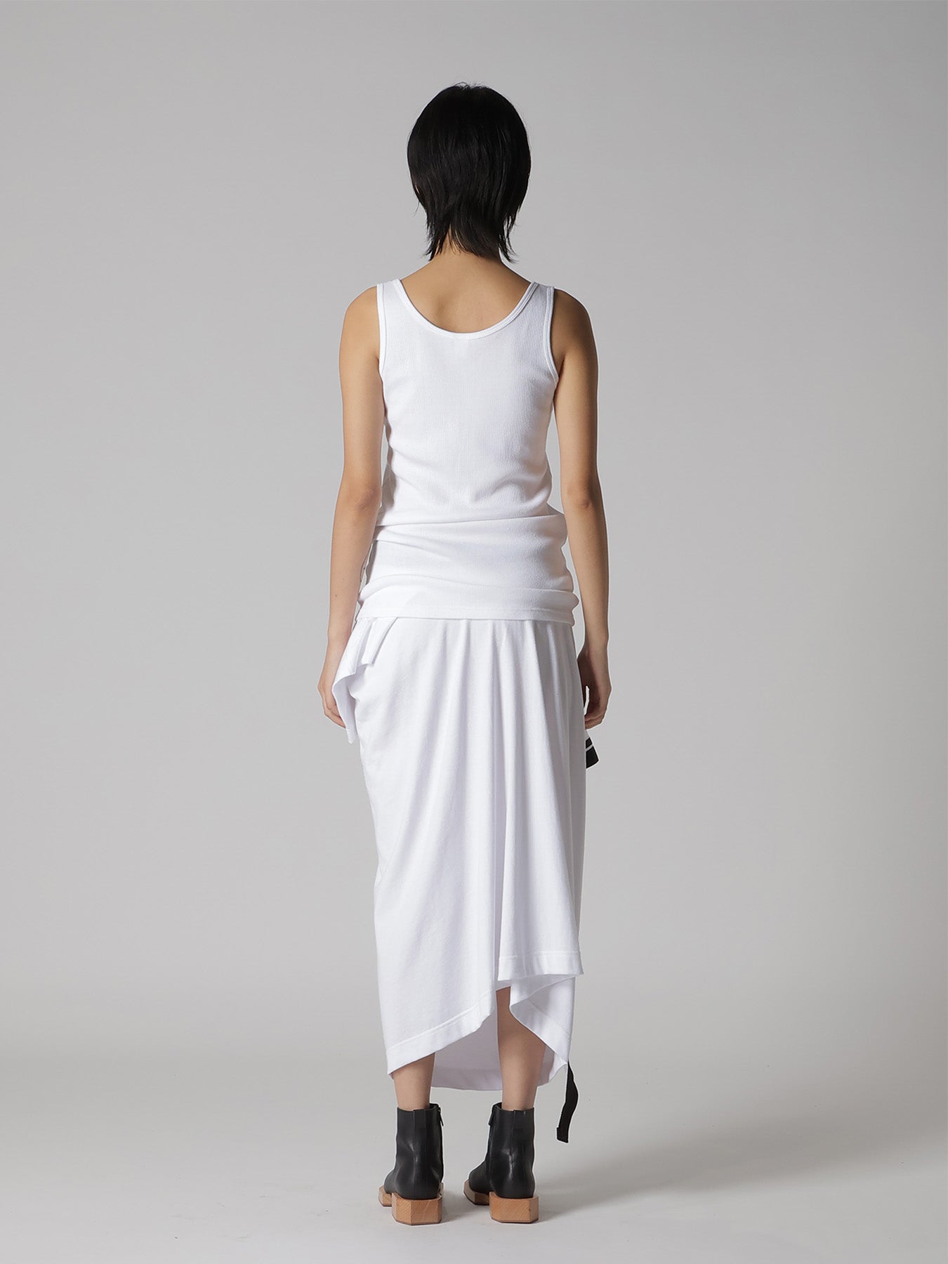 COTTON RIB TANK TOP – THE SHOP YOHJI YAMAMOTO