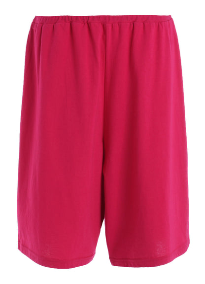 COTTON JERSEY EASY HALF PANTS