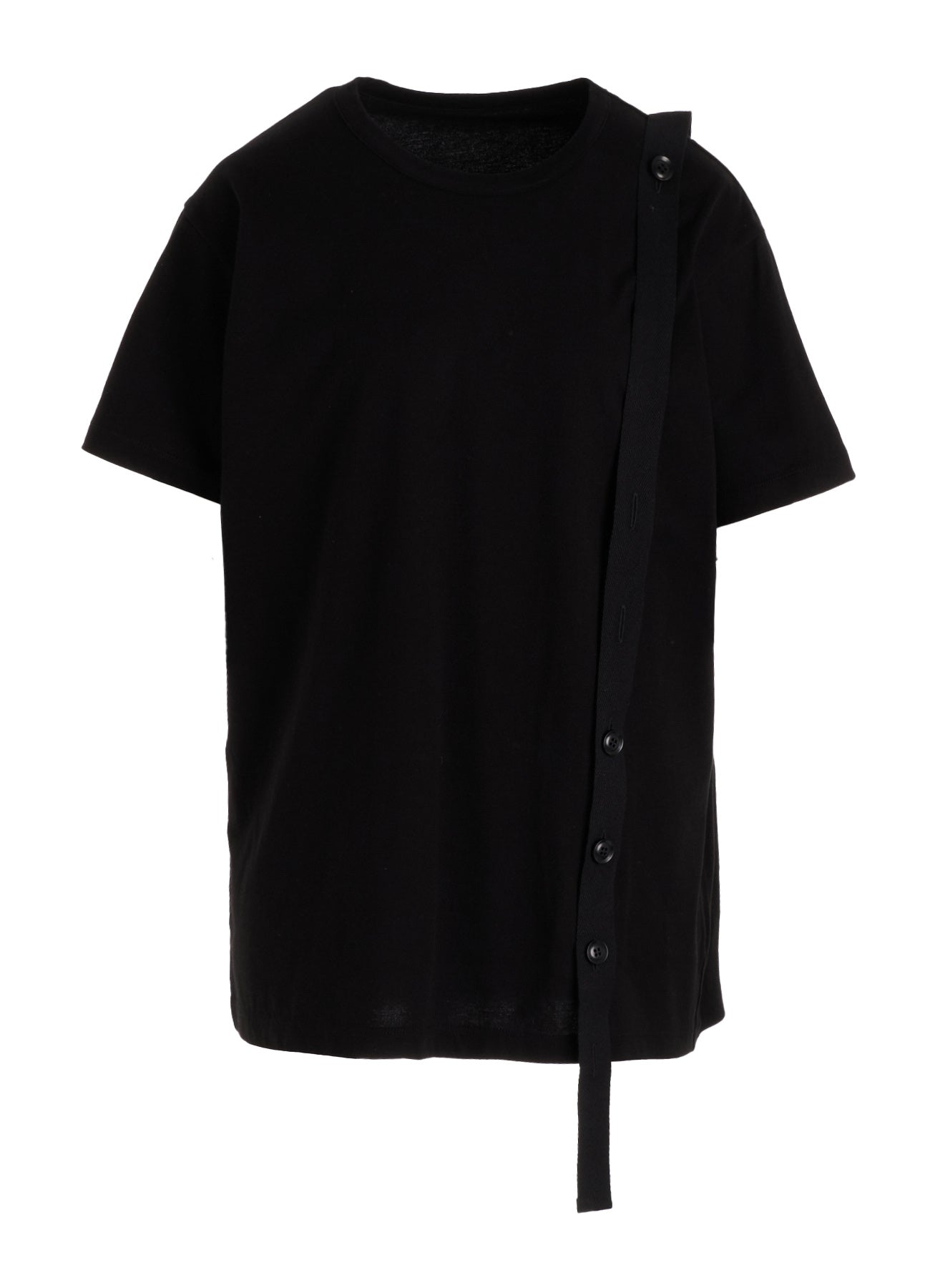 COTTON JERSEY BELTED HALF SLEEVE TEE – THE SHOP YOHJI YAMAMOTO
