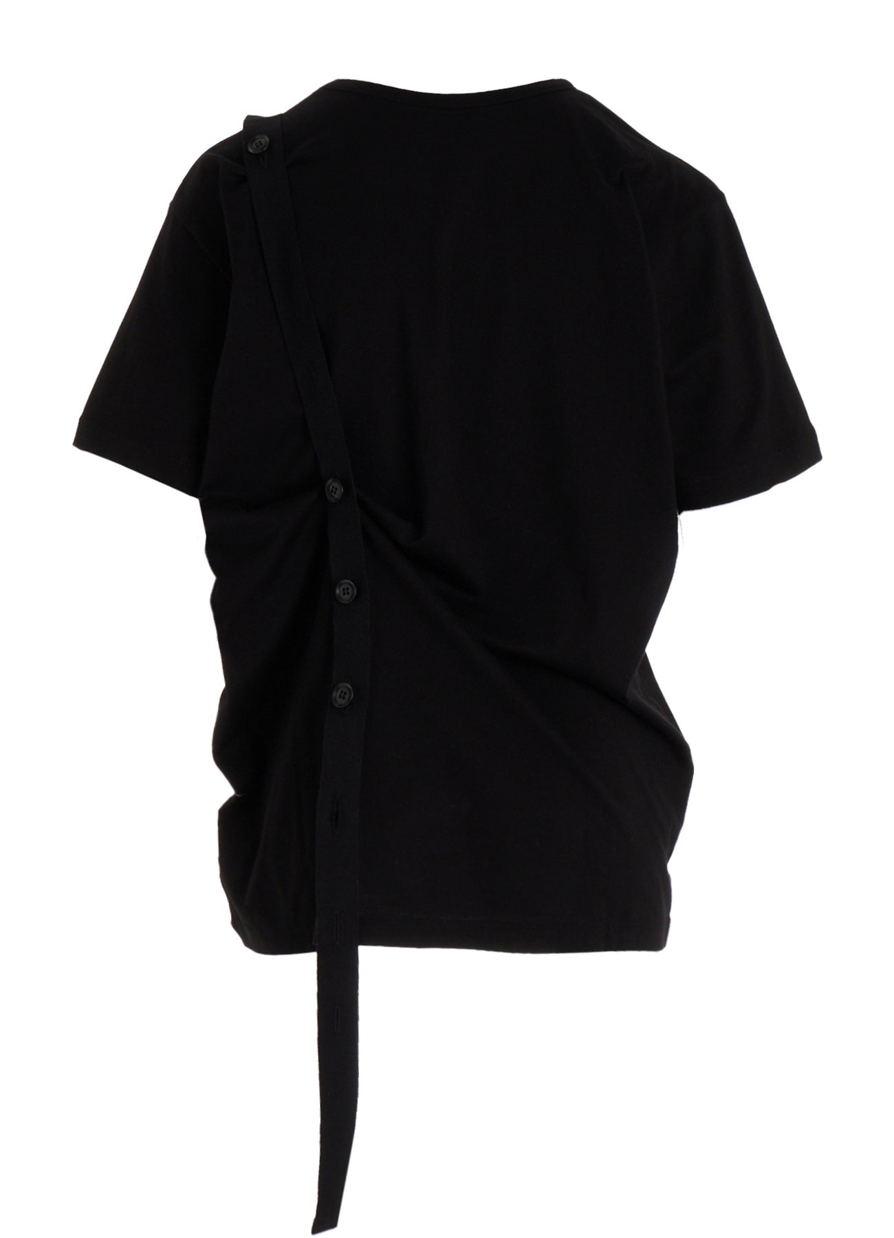 COTTON JERSEY BELTED HALF SLEEVE TEE – THE SHOP YOHJI YAMAMOTO