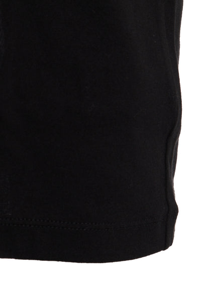 COTTON JERSEY BELTED HALF SLEEVE TEE