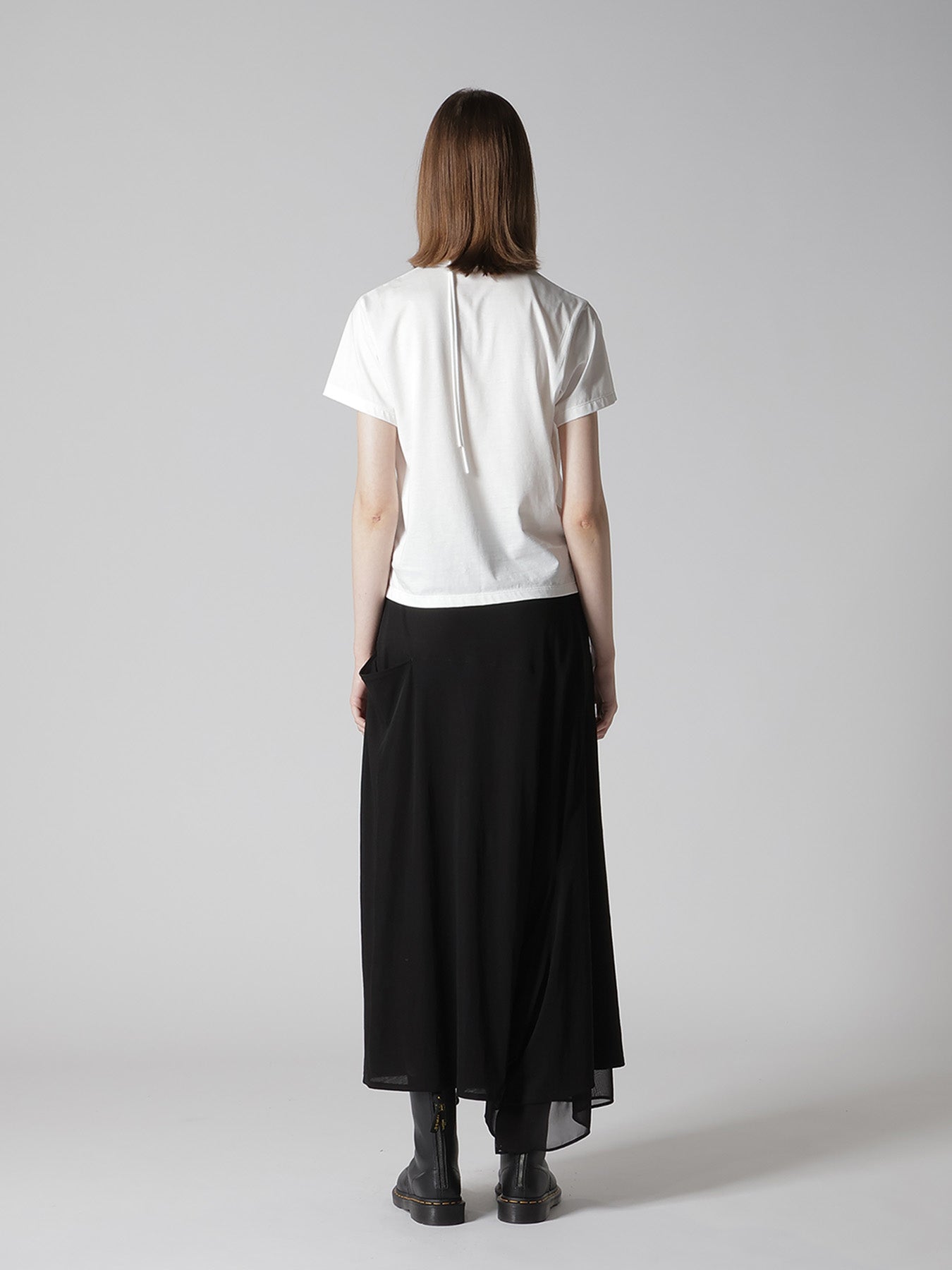 COTTON JERSEY SHAKA BUTTON SHORT SLEEVE TEE