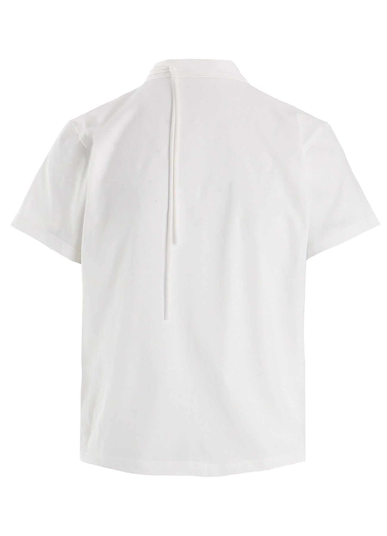 COTTON JERSEY SHAKA BUTTON SHORT SLEEVE TEE