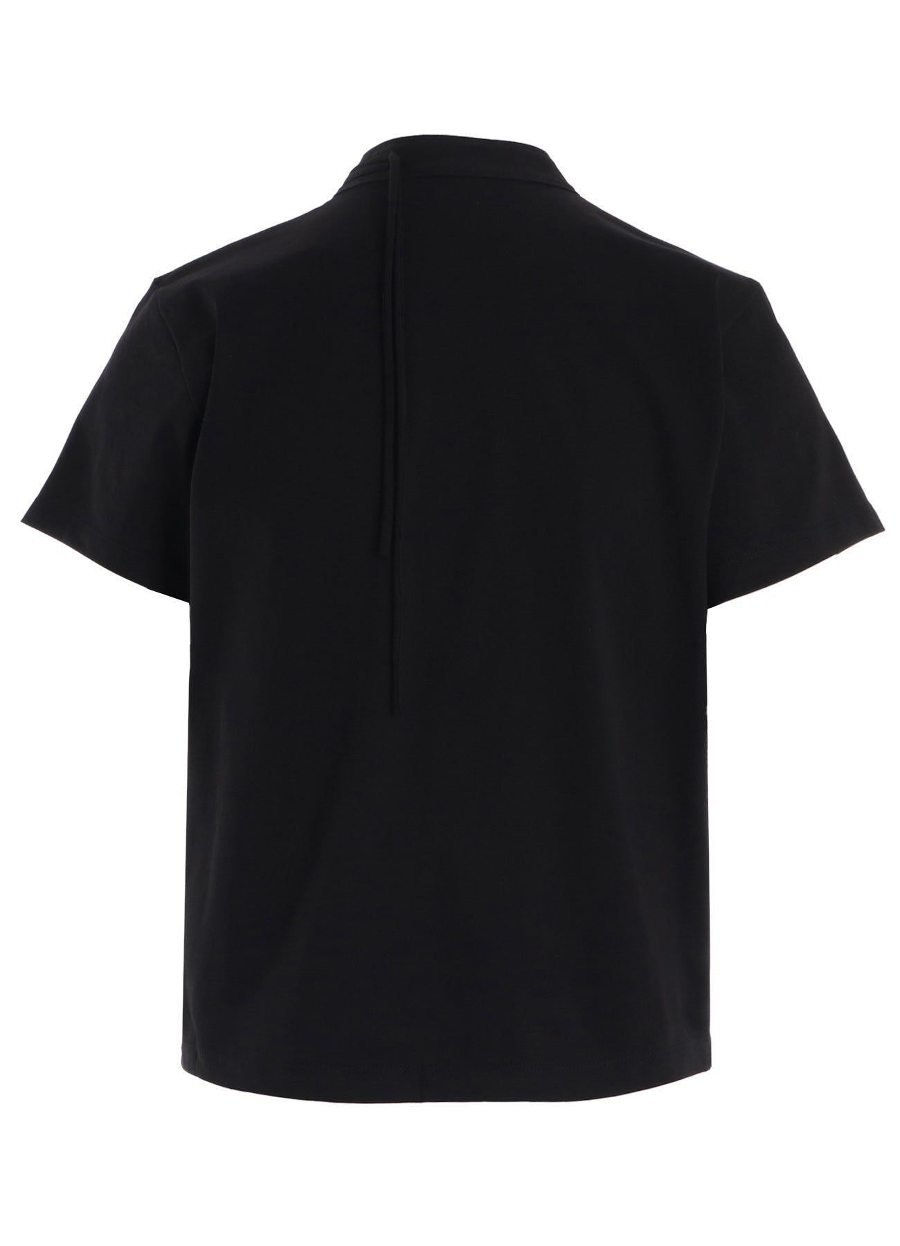 COTTON JERSEY SHAKA BUTTON SHORT SLEEVE TEE