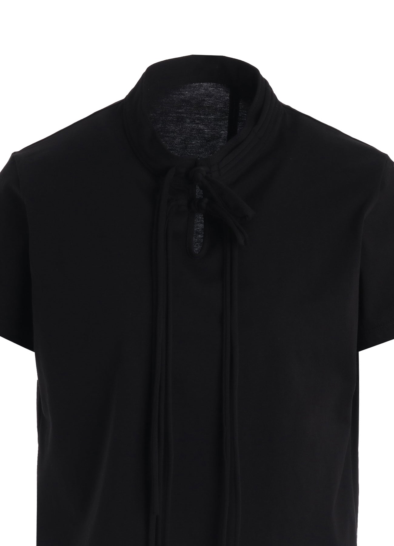 COTTON JERSEY SHAKA BUTTON SHORT SLEEVE TEE