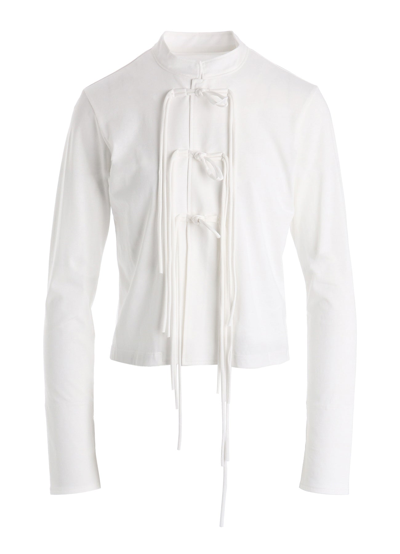 COTTON JERSEY SHAKA BUTTON CARDIGAN