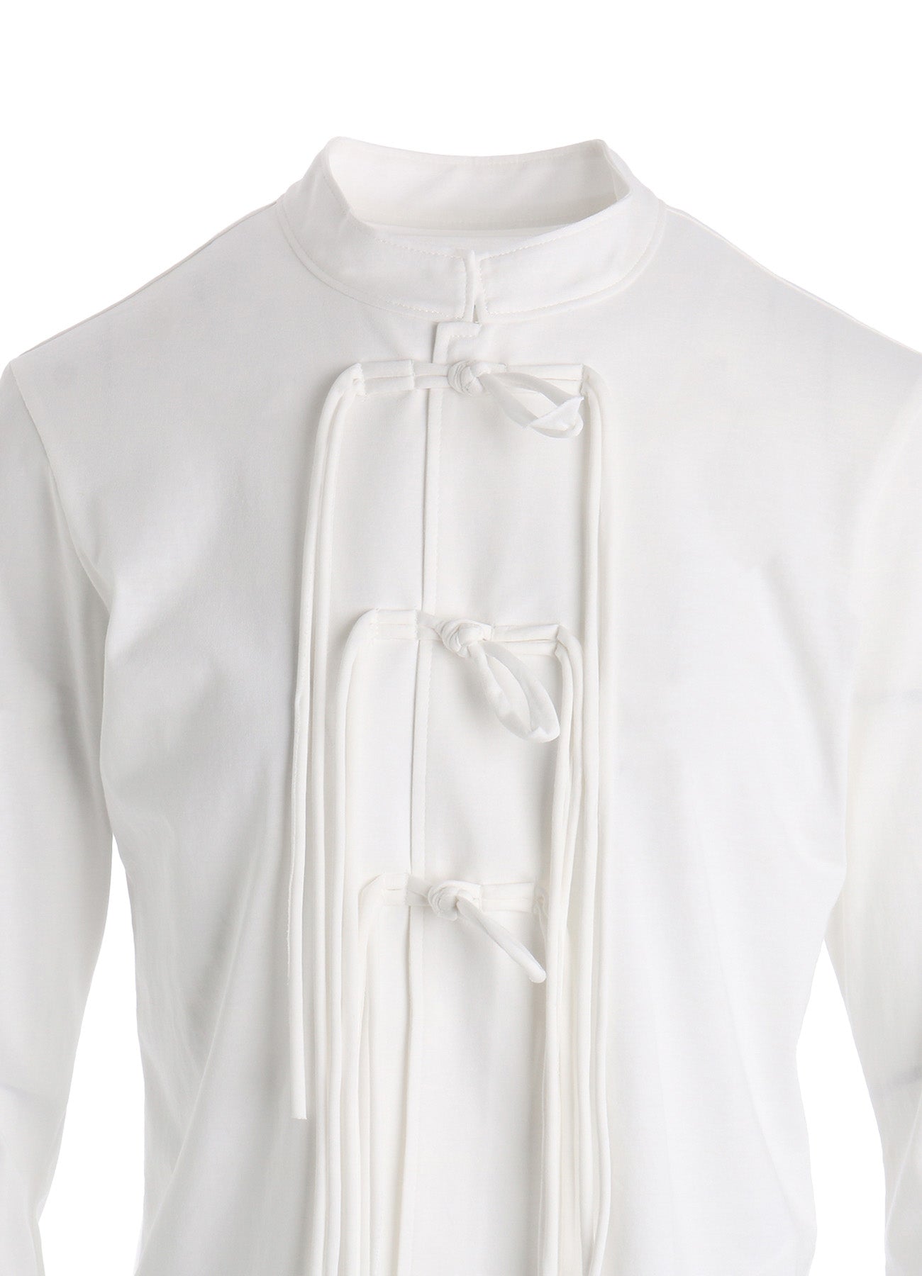 COTTON JERSEY SHAKA BUTTON CARDIGAN