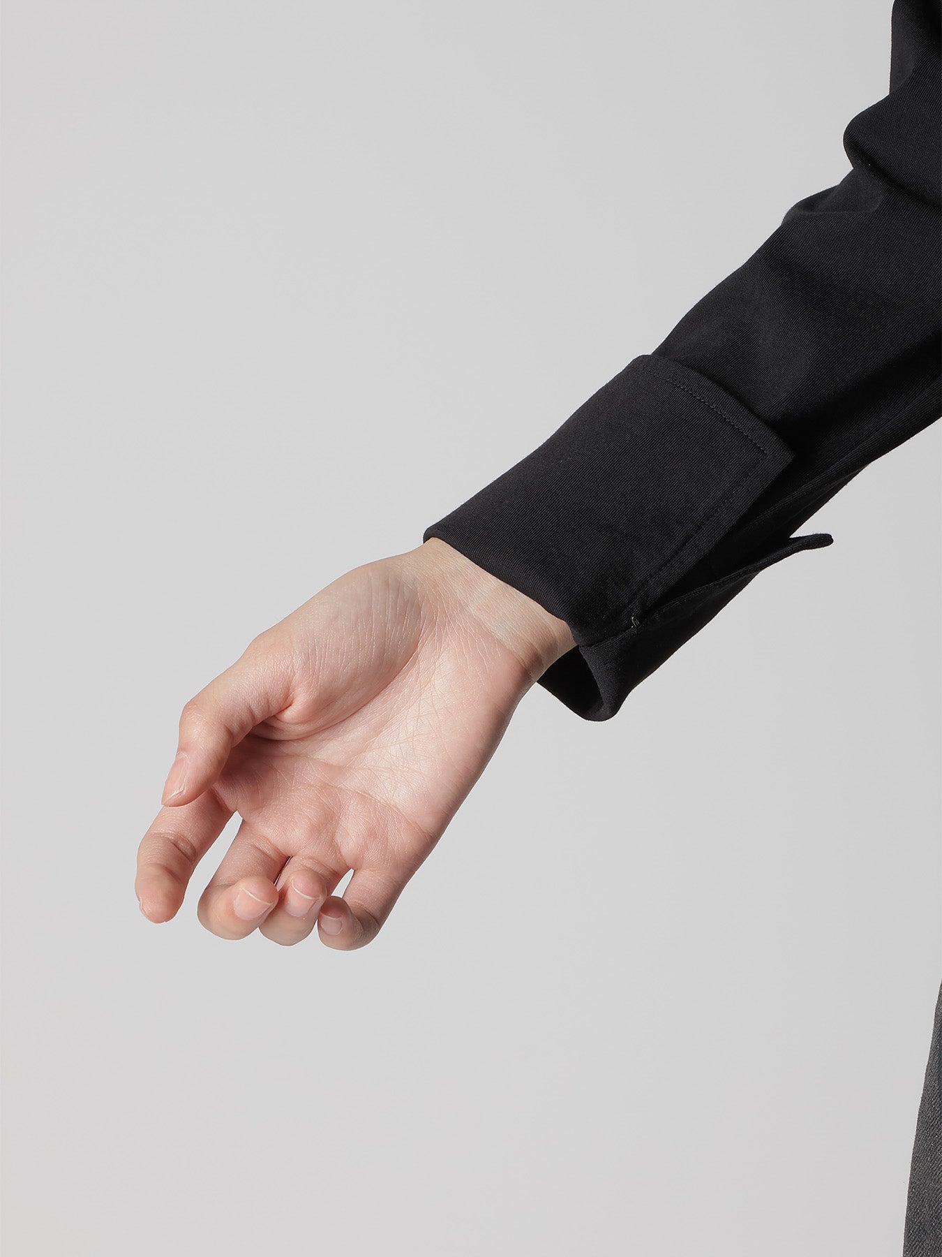 COTTON JERSEY SHAKA BUTTON CARDIGAN