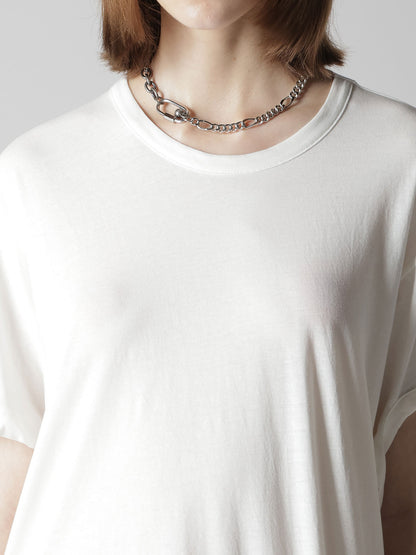 HARD-TWISTED JERSEY HOLLOW TEE A