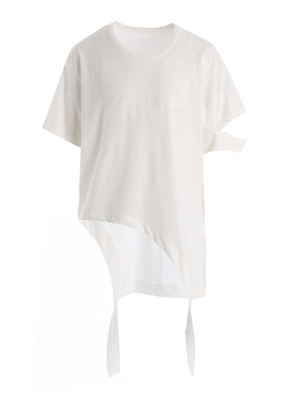 HARD-TWISTED JERSEY HOLLOW TEE A