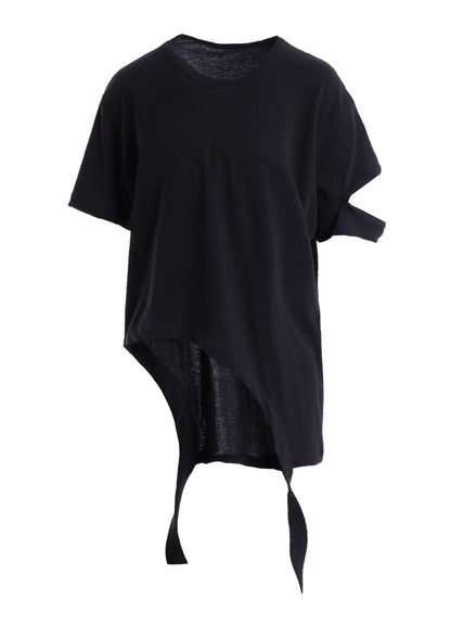 HARD-TWISTED JERSEY HOLLOW TEE A