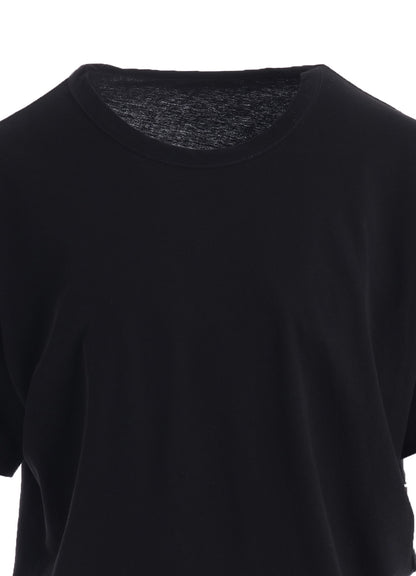 HARD-TWISTED JERSEY HOLLOW TEE A