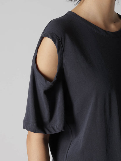 HARD-TWISTED JERSEY HOLLOW TEE B