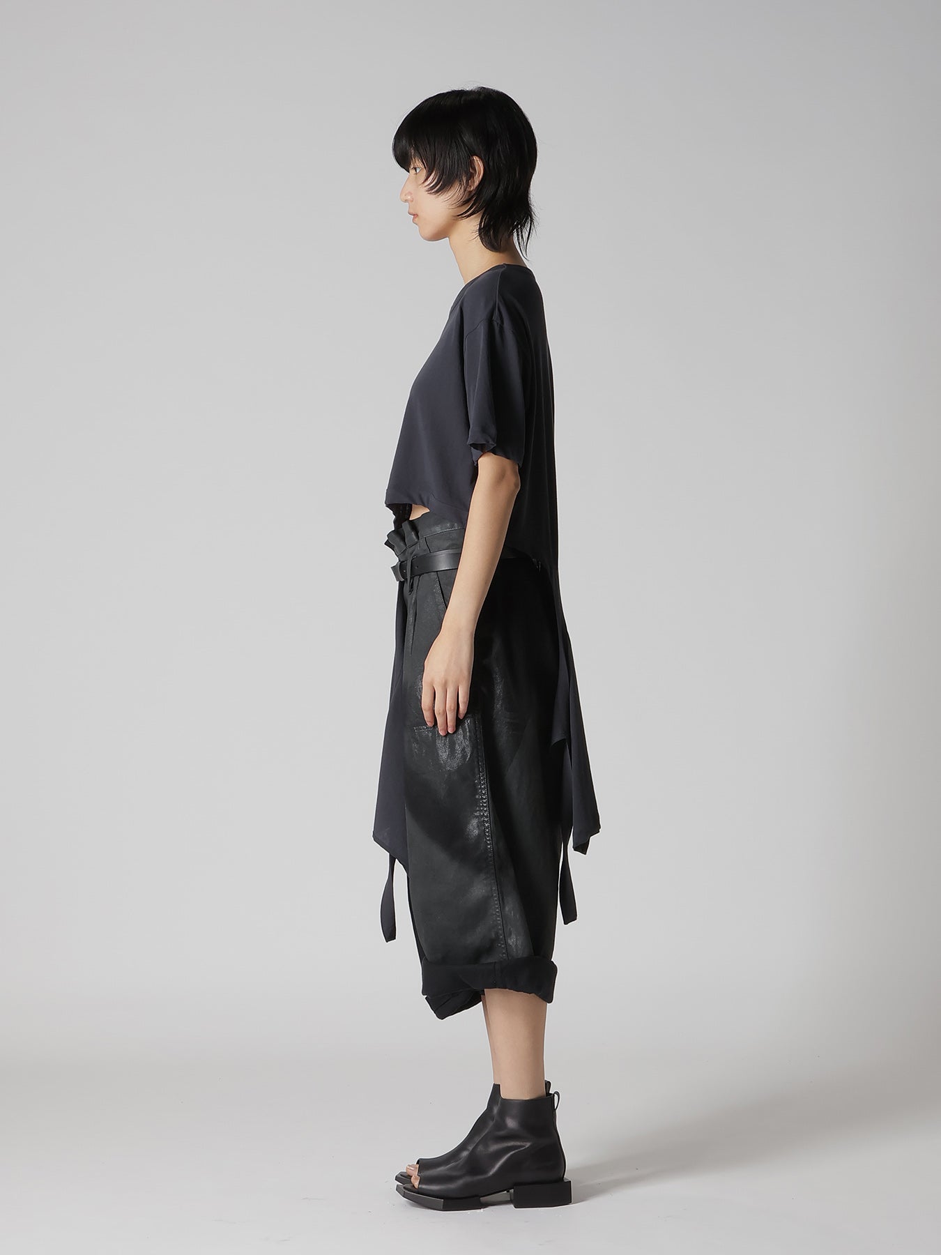HARD-TWISTED JERSEY HOLLOW TEE B