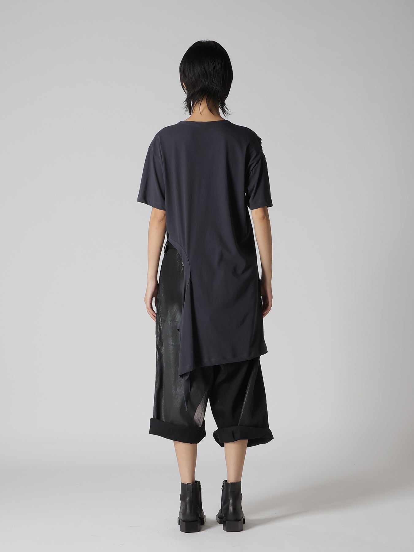 HARD-TWISTED JERSEY HOLLOW TEE B
