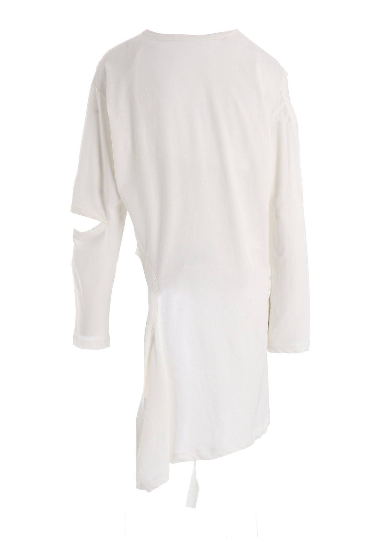 HARD-TWISTED JERSEY HOLLOW LONG SLEEVE TEE