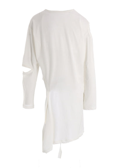 HARD-TWISTED JERSEY HOLLOW LONG SLEEVE TEE