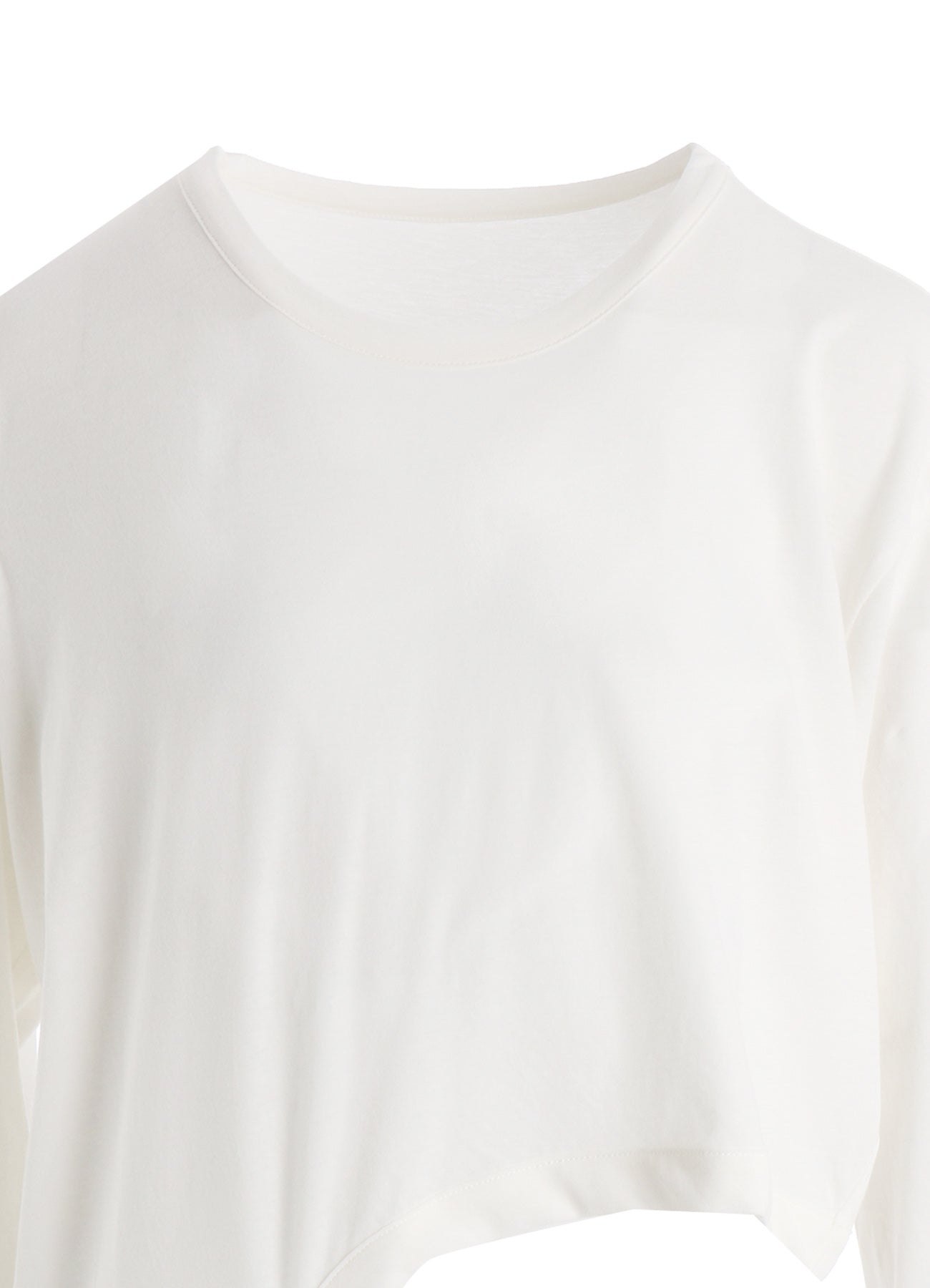 HARD-TWISTED JERSEY HOLLOW LONG SLEEVE TEE