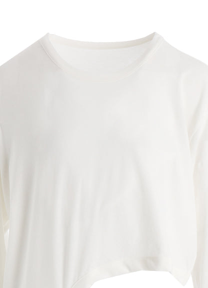 HARD-TWISTED JERSEY HOLLOW LONG SLEEVE TEE