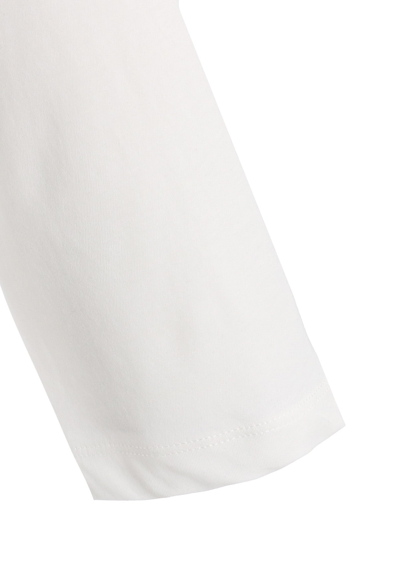 HARD-TWISTED JERSEY HOLLOW LONG SLEEVE TEE