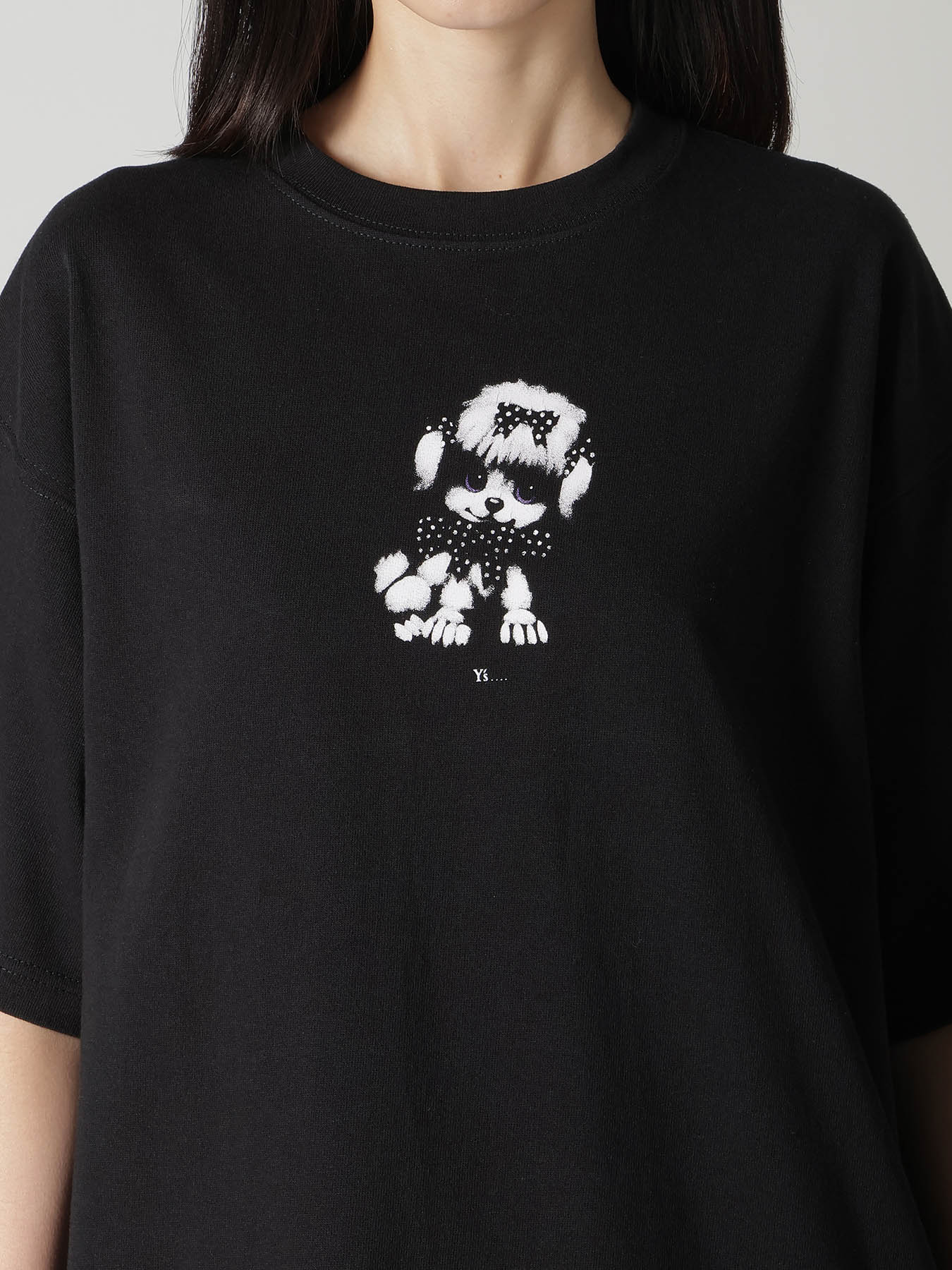 9.1OZ JERSEY DOG PRINT TEE