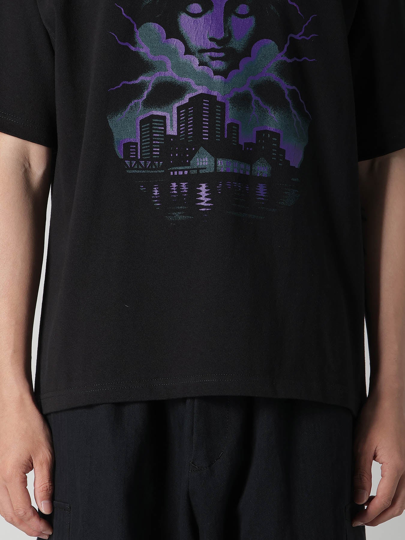 9.1OZ COTTON JERSERY GRAPHIC TEE